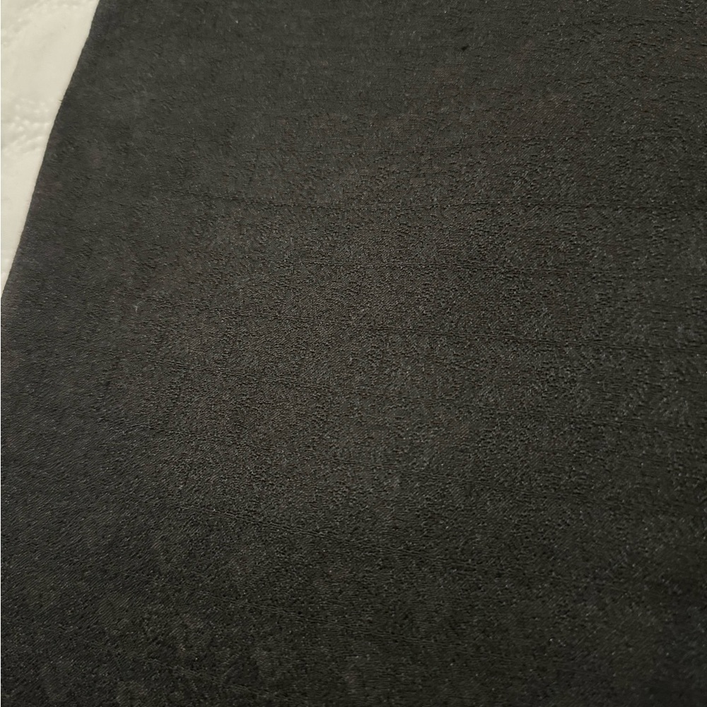 Anne Klein A LINE Size 8 Black Career Pant beautiful design in weave - Picture 3 of 9